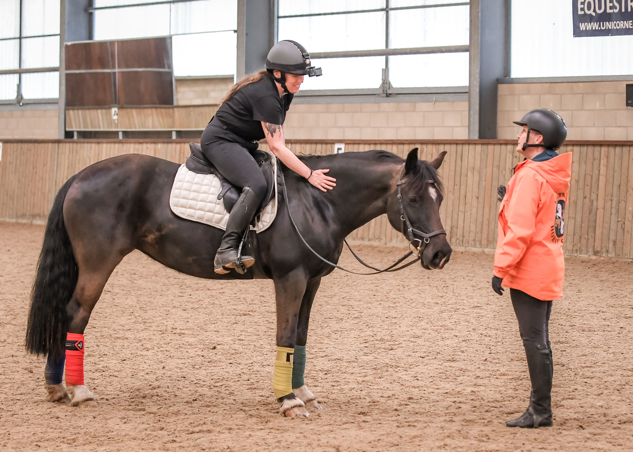 End of a lesson with Liz VanRoss
